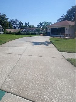 Driveway cleaning