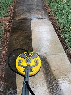 Sidewalk cleaning